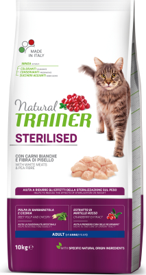 NT STERILISED ADULT WHITE MEATS&PEA 10KG