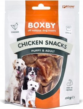 BOXBY CHICKEN SNACKS 100g - UZKODAS