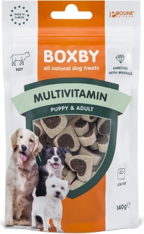 BOXBY MULTIVITAMIN SNACKS 140g - MULTIVITAMĪNU