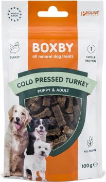 BOXBY COLD PRESED TURKEY TREAT 100gr