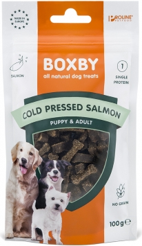 BOXBY COLD PRESED SALMON TREAT 100gr