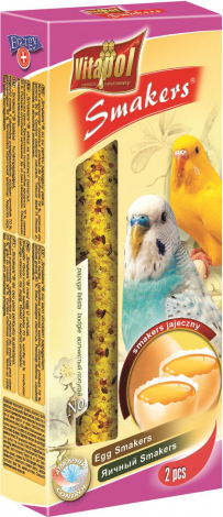 STANDARD Smakers egg for budgie 2pcs