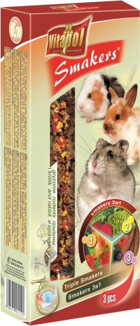 STANDARD Smakers 3in1 for rodents and
