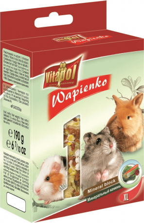 MINERAL BLOCK XL vegetable for rodents