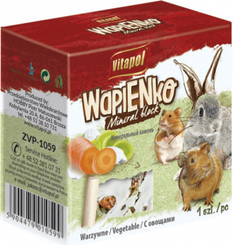MINERAL BLOCK vegetable for rodents and