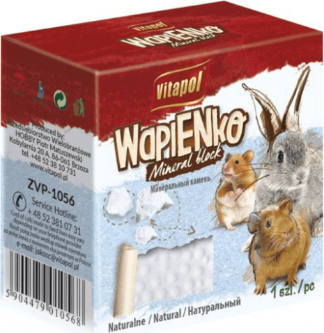 Vitapol MINERAL BLOCK natural for rodents