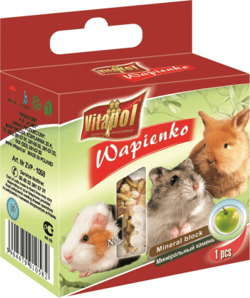 MINERAL BLOCK apple for rodents and