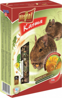 STANDARD carton complete food for degu