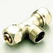 PE-X kompresijas trejgabals 16x1/2"Mx16