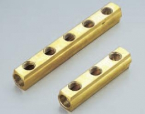 Kolektors 3/4"x1/2"F 38mm 3-ceļu