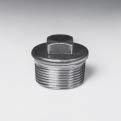 Čuguna korķis 3/4"M, cinkots