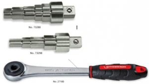 Sprūdatslēga, Ratchet 1/2" R/L