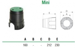 Apaļa šahta 212xH230mm MINI