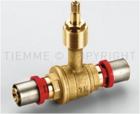 PE-X pres lodveida ventilis 16mm, iebūvējams