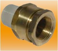PPR pāreja ar saskrūvi d20x1/2"F