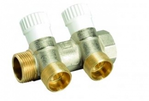 Kolektors 3/4"x1/2" CP462 2-ceļu, ar