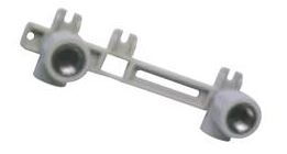 PPR montāžas plāksne 20x1/2"F, pelēka