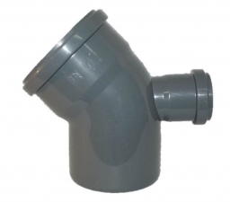 Likums DN110/45°,atzars DN50 135°, PP