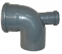 Likums DN110/90°,atzars DN50 180°, PP