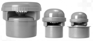 Gaisa vārsts DN110, AirBalance, pelēks