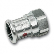 SANHA-Therm cinkota tērauda pāreja 22x3/4"F
