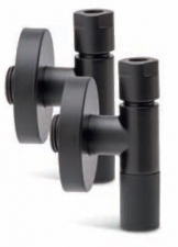 Noslēgvārstu komplekts 1/2x3/8",S54 melns