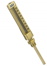 Monobloka termometrs 200*50mm,0..+120°C,vertikāls
