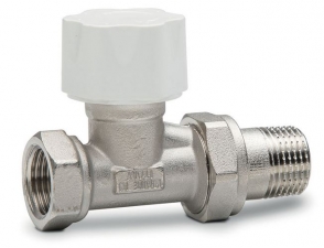Termostatisks ventilis, taisns 1/2" RD201 F