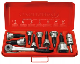 Tee-Extractor Set, izvilcēju komplekts, 12-15-18-22mm