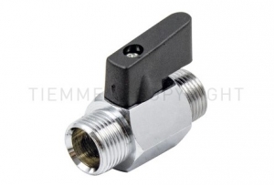 Mini-ventilis 1/2"MM,hromēts