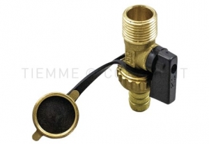 Uzpildes/drenāžas vārsts M1/2"xD14,5mm,ar