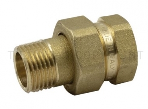 Saskrūve taisna 1/2" misiņš