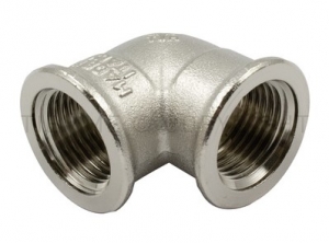 Līkums FF1/2"  niķelēts