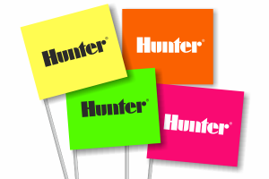 Karodziņš HUNTER, dzeltens/melni burti, FY/B