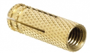 Misiņa dībelis M-10mm, L=33mm, Ø 12mm