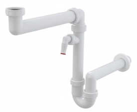 Sifons izlietnei A872P 1"1/2 ar